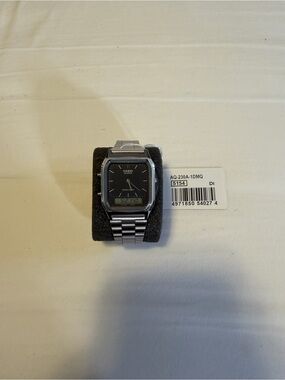 Casio Vintage AQ230 watch (black)